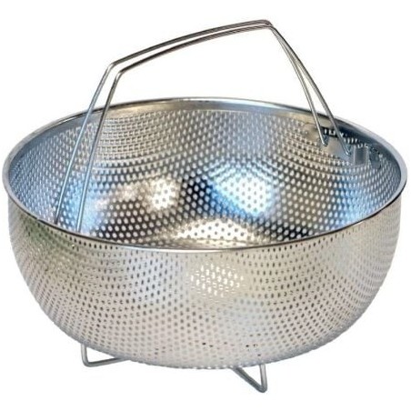 CESTILLO OLLA A PRESIÓN MONIX M530010 - ACERO INOXIDABLE - APTO PARA OLLAS CON DIÁMETRO 22CM - APTO PARA LAVAVAJILLAS