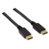 Cable DisplayPort 1.2 4K Aisens A124-0129- DisplayPort Macho - DisplayPort Macho- Hasta 5W- 2300Mbps- 2m- Negro