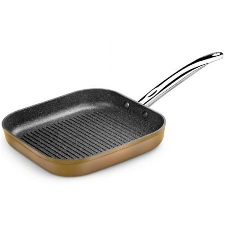 Grill Monix Copper- Ø28cm- Aluminio Forjado- Apto para Inducción