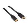 Cable DisplayPort 1.2 4K Aisens A124-0130- DisplayPort Macho - DisplayPort Macho- Hasta 5W- 2300Mbps- 3m- Negro