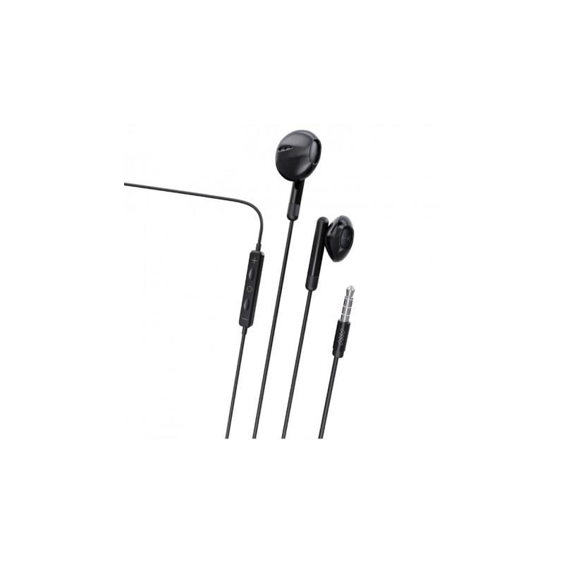 Auriculares Intrauditivos Myway MWHPH0019- con Micrófono- Jack 3.5- Negros