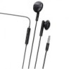 Auriculares Intrauditivos Myway MWHPH0019- con Micrófono- Jack 3.5- Negros