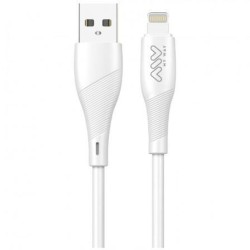 Cable USB 2.0 Lightning Myway MWUSC0021- USB Macho - Lightning Macho- 1m- Blanco