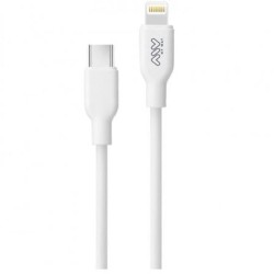 Cable USB 2.0 Tipo-C Lightning Myway MWUSC0023- USB Tipo-C Macho - Lightning Macho- 1m- Blanco