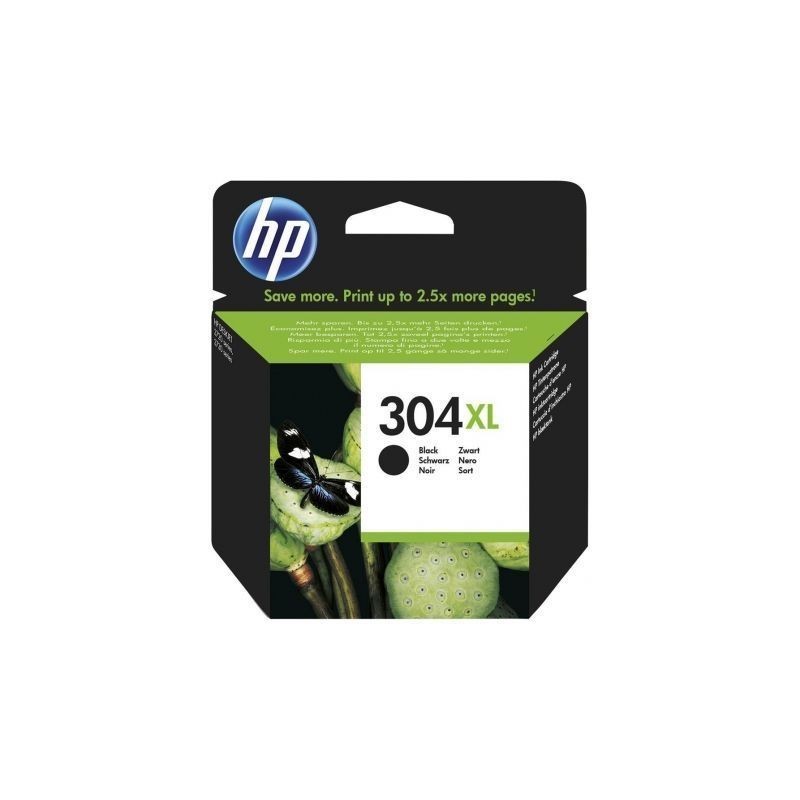 Cartucho de Tinta Original HP nº304 XL Alta Capacidad- Negro