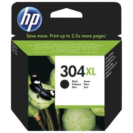 Cartucho de Tinta Original HP nº304 XL Alta Capacidad- Negro