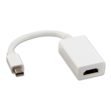 Conversor Nanocable 10.16.0602-W- Mini DisplayPort Macho - HDMI Hembra- 15cm- Blanco