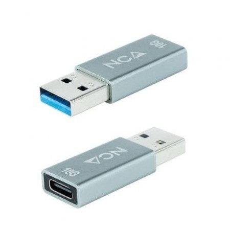 Adaptador USB 3.1 Nanocable 10.02.0013- USB Macho - USB Tipo-C Hembra