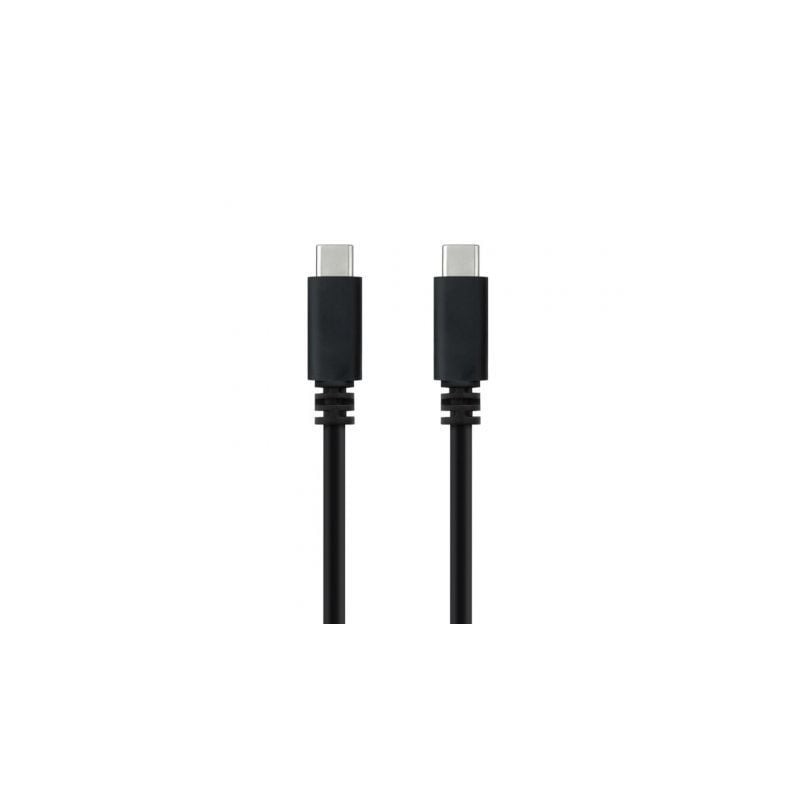 Cable USB 2.0 Tipo-C Nanocable 10.01.2301-L150- USB Tipo-C Macho - USB Tipo-C Macho- 480Mbps- 1.5m- Negro