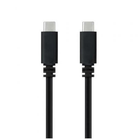 Cable USB 2.0 Tipo-C Nanocable 10.01.2301-L150- USB Tipo-C Macho - USB Tipo-C Macho- 480Mbps- 1.5m- Negro