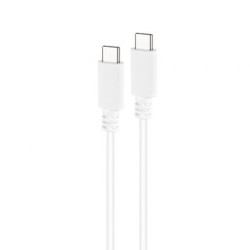 Cable USB 2.0 Tipo-C Nanocable 10.01.2301-L150-W- USB Tipo-C Macho - USB Tipo-C Macho- 480Mbps- 1.5m- Blanco