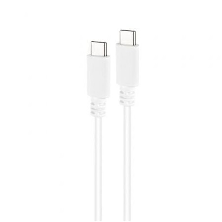 Cable USB 2.0 Tipo-C Nanocable 10.01.2301-L150-W- USB Tipo-C Macho - USB Tipo-C Macho- 480Mbps- 1.5m- Blanco