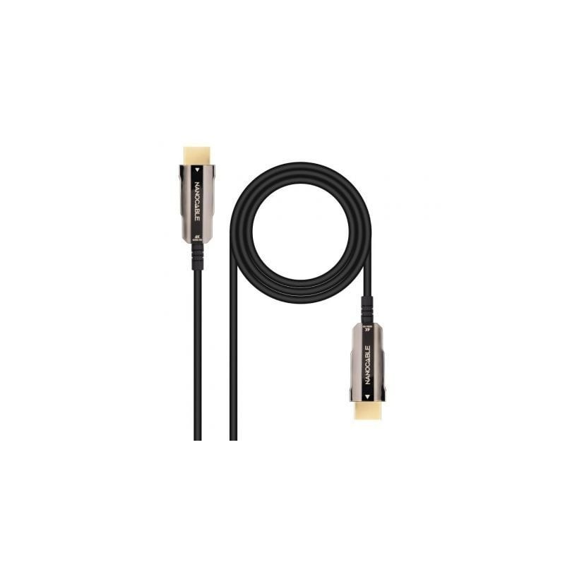 Cable HDMI 2.0 AOC 4K Nanocable 10.15.2020- HDMI Macho - HDMI Macho- 20m- Negro