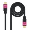 Cable HDMI 2.0 4K Nanocable 10.15.3715- HDMI Macho - HDMI Macho- 15m- Negro