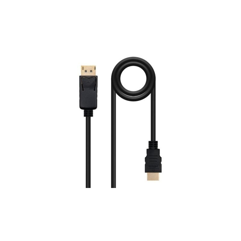 Cable Conversor Nanocable 10.15.4303- DisplayPort Macho - HDMI Macho- 3m- Negro