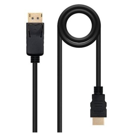 Cable Conversor Nanocable 10.15.4303- DisplayPort Macho - HDMI Macho- 3m- Negro