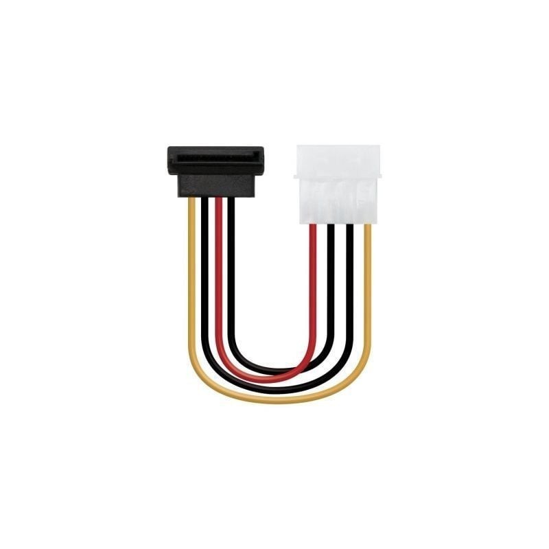 Cable de Alimentación SATA Nanocable 10.19.0201-OEM- Molex Macho - SATA Hembra- 16cm