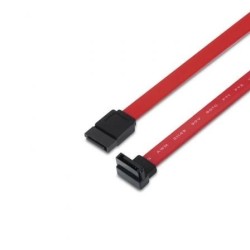 Cable SATA Aisens A130-0155- SATA Hembra - SATA Hembra- Hasta 0.1W- 768Mbps- 50cm- Rojo