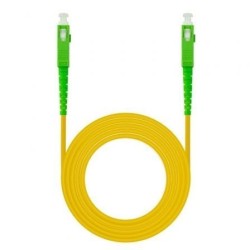 Cable de Fibra Óptica G657A2 Nanocable 10.20.0040- LSZH- 40m- Amarillo