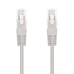 Cable de Red RJ45 UTP Nanocable 10.20.0100 Cat.5e- 50cm- Gris