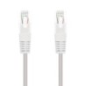 Cable de Red RJ45 UTP Nanocable 10.20.0101-W Cat.5e- 1m- Blanco