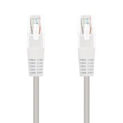 Cable de Red RJ45 UTP Nanocable 10.20.0105-W Cat.5e- 5m- Blanco