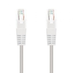 Cable de Red RJ45 UTP Nanocable 10.20.0400-L25-W Cat.6- 25cm- Blanco