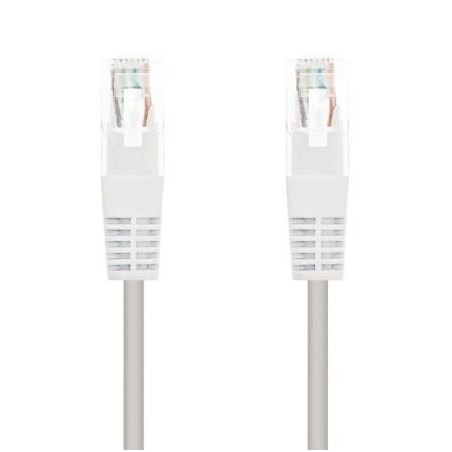 Cable de Red RJ45 UTP Nanocable 10.20.0400-W Cat.6- 50cm- Blanco