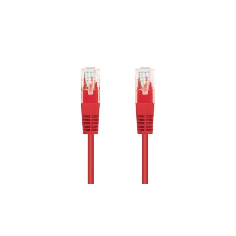 Cable de Red RJ45 UTP Nanocable 10.20.0403-R Cat.6- 3m- Rojo