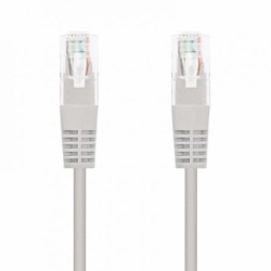 Cable de Red RJ45 UTP Nanocable 10.20.0415 Cat.6- 15m- Gris