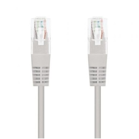 Cable de Red RJ45 UTP Nanocable 10.20.1303 Cat.6- 3m- Gris