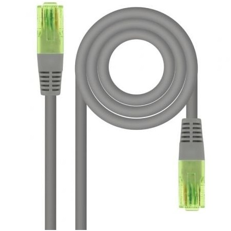 Cable de Red RJ45 UTP Nanocable 10.20.1407 Cat.6- 7m- Gris