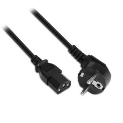 Cable Alimentación Aisens A132-0167- CEE(7-7) Macho - C13 Hembra- Hasta 1500W- 1.5m- Negro