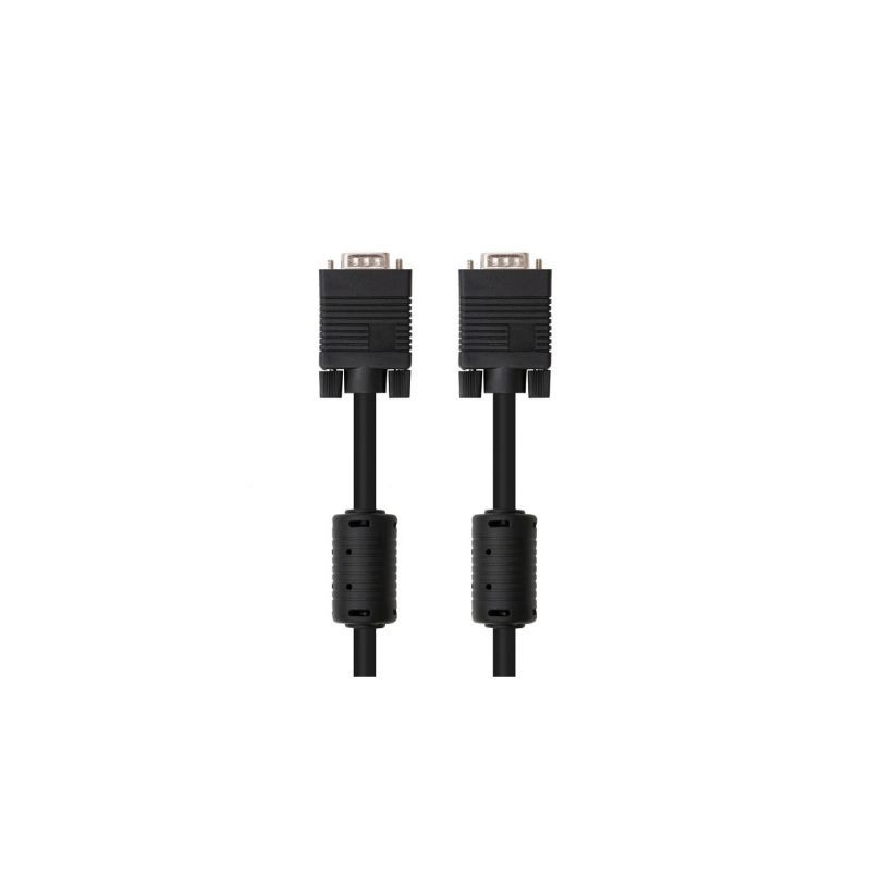 Cable SVGA Nanocable 10.15.0110- VGA Macho - VGA Macho- 10m- Negro