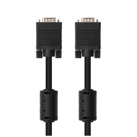 Cable SVGA Nanocable 10.15.0110- VGA Macho - VGA Macho- 10m- Negro