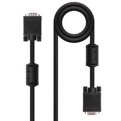 Cable Alargador VGA Nanocable 10.15.0202- VGA Macho - VGA Hembra- 1.8m