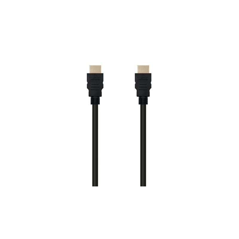 Cable HDMI 1.4 Nanocable 10.15.1702- HDMI Macho - HDMI Macho- 1.8m- Negro