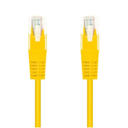 Cable de Red RJ45 UTP Nanocable 10.20.0402-Y Cat.6- 2m- Amarillo