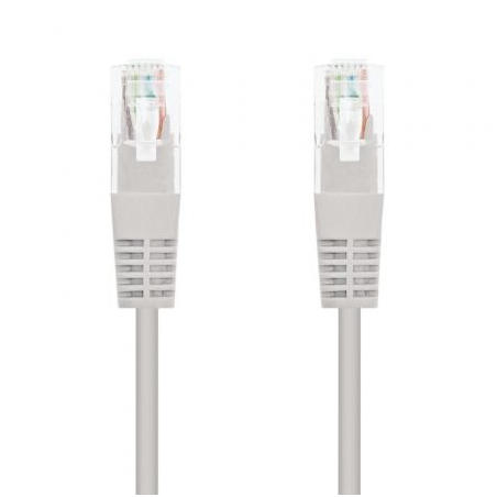 Cable de Red RJ45 UTP Nanocable 10.20.0403 Cat.6- 3m- Gris