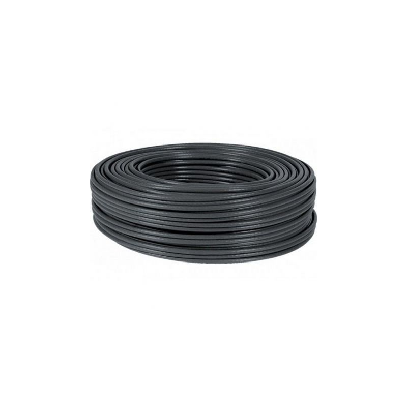 Bobina de Cable RJ45 para Exteriores UTP Nanocable 10.20.0504-EXT-BK Cat.6- 305m- Impermeable- Negro