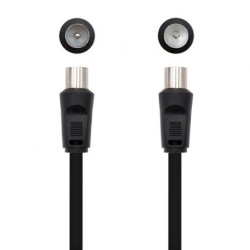Cable de Antena TV Nanocable 10.26.0202- 3C-2V Macho - 3C-2V Hembra