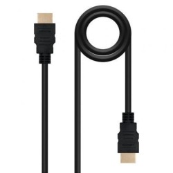 Cable HDMI 1.4 Nanocable 10.15.1700- HDMI Macho - HDMI Macho- 1m- Negro