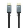 Cable HDMI 2.1 8K Nanocable 10.15.8002- HDMI Macho - HDMI Macho- 2m- Negro