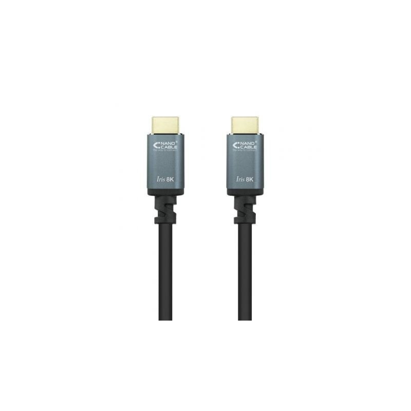 Cable HDMI Nanocable 10.15.8003- HDMI Macho - HDMI Macho- 3m- Negro