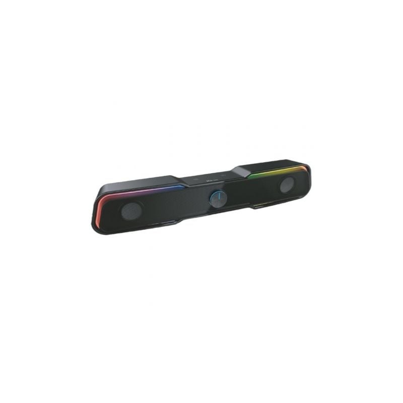 Barra de Sonido con Bluetooth Droxio Nessye RGB- 10W- 2.0- Negra
