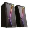 Altavoces Droxio Siren RGB- 2.0- Negros