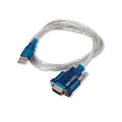 Cable USB 2.0 3GO C102- USB Macho - DB9 Macho- 50cm- Negro