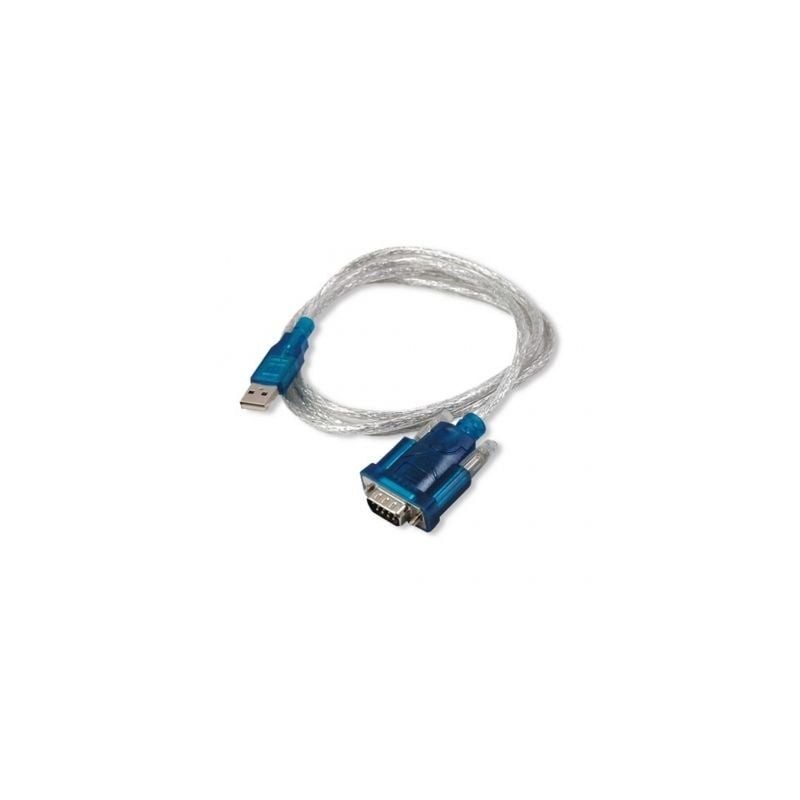 Cable USB 2.0 3GO C102- USB Macho - DB9 Macho- 50cm- Negro
