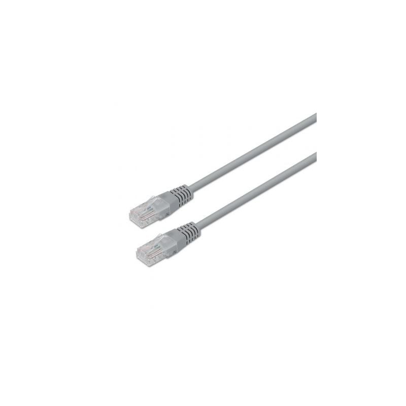 Cable de Red RJ45 UTP Aisens A133-0180 Cat.5e- 3m- Gris