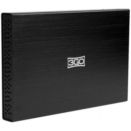 Caja Externa para Disco Duro de 2.5' 3GO HDD25BK12- USB 2.0
